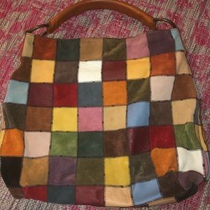 Lucky brand color block patterned purse (medium)